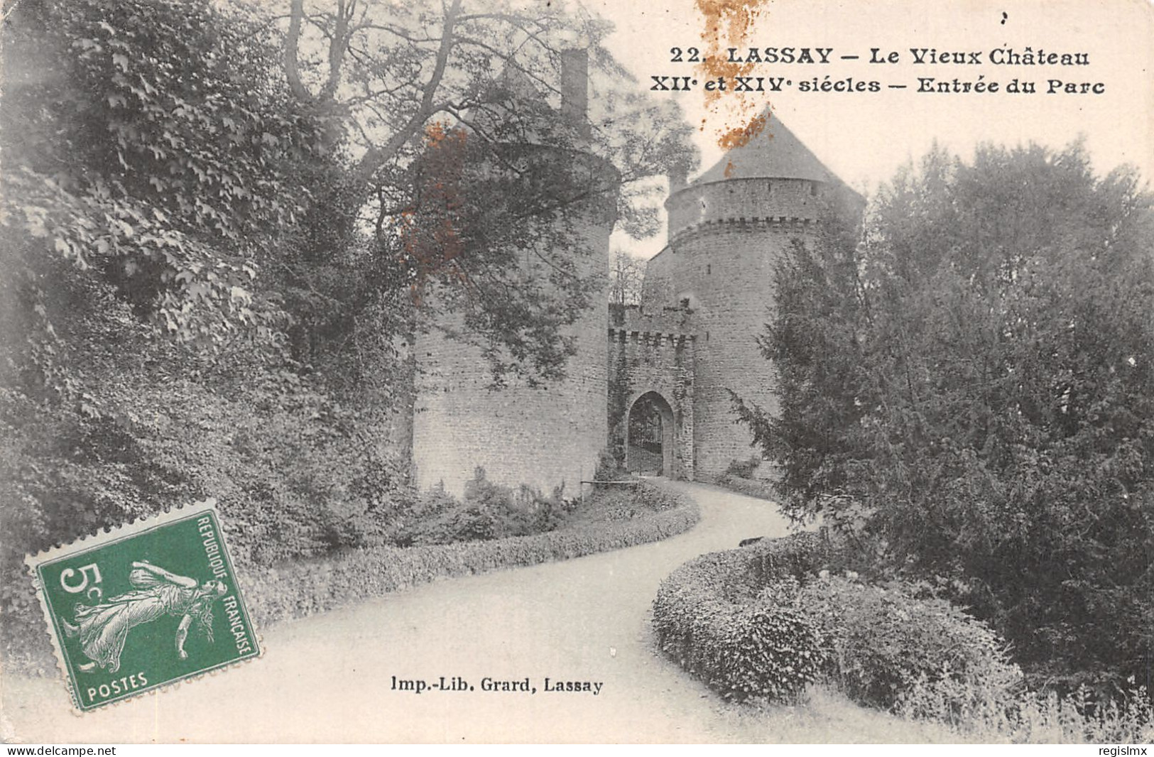 53-LASSAY LE VIEUX CHATEAU-N°T2214-C/0291 - Lassay Les Chateaux