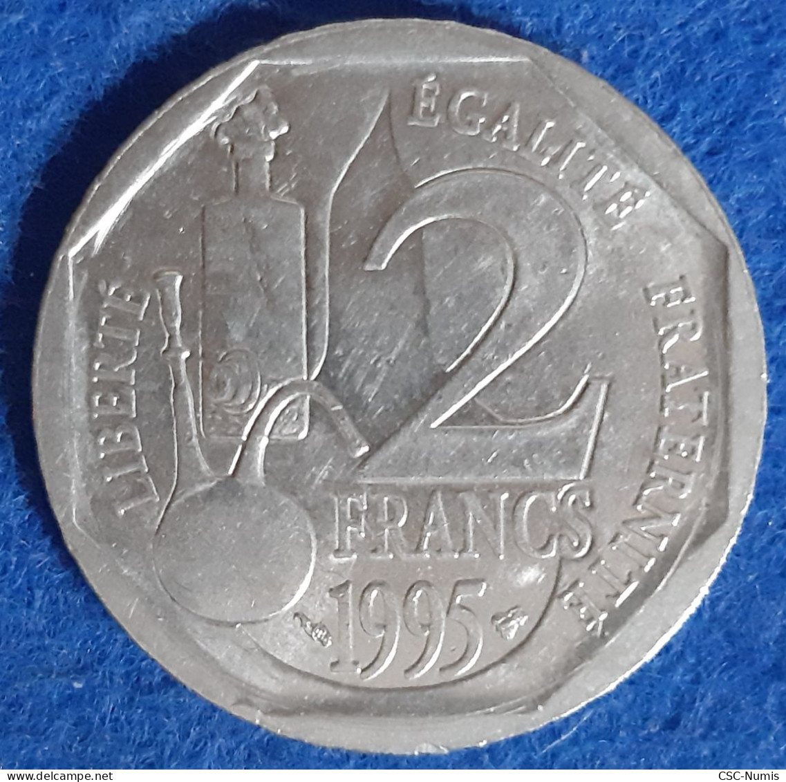 (CG#132) - Cinquième République - 2 Francs 1995 - Pasteur - Conmemorativos