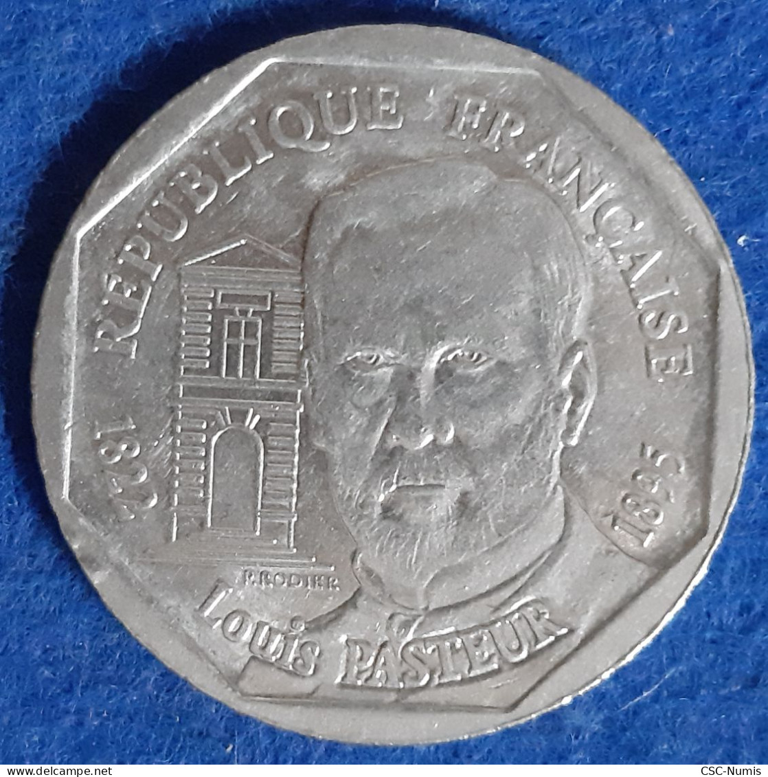 (CG#132) - Cinquième République - 2 Francs 1995 - Pasteur - Conmemorativos