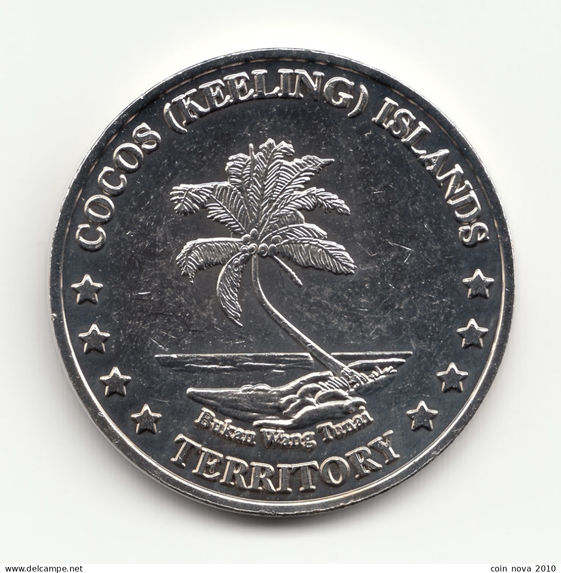 Cocos Keeling Islands Kokosinseln 20 Cents 2004 Cupronickel Clad Brass 7 G 28 Mm Fantasy - Sonstige – Ozeanien