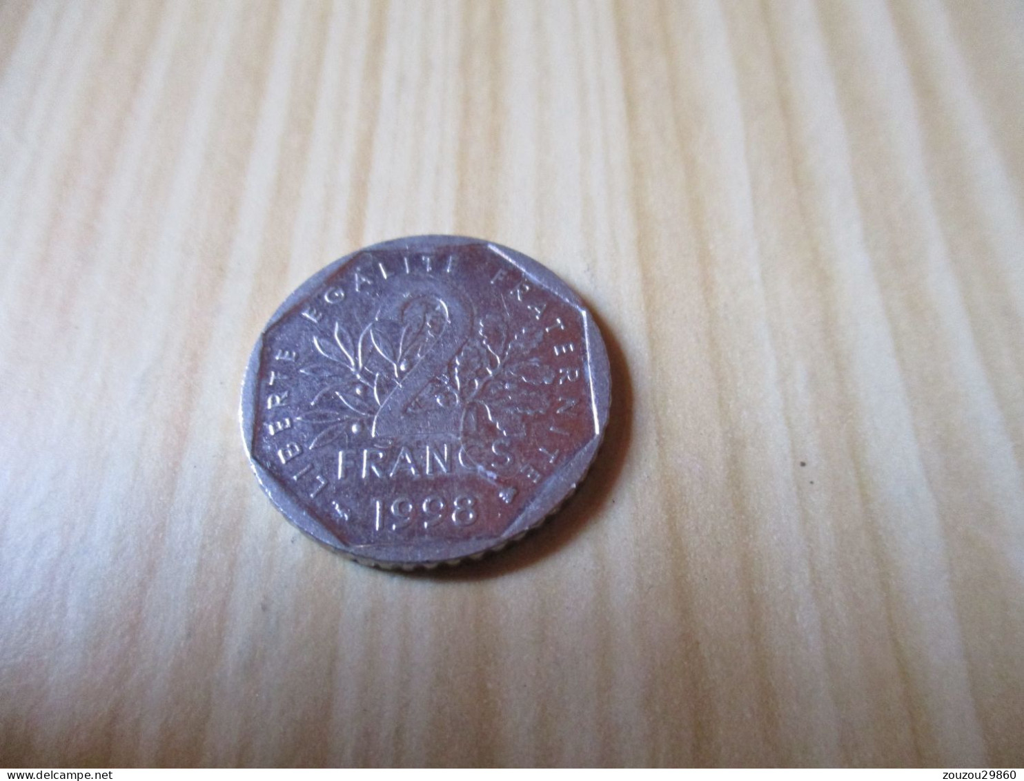 France - 2 Francs Semeuse 1998.N°155. - 2 Francs