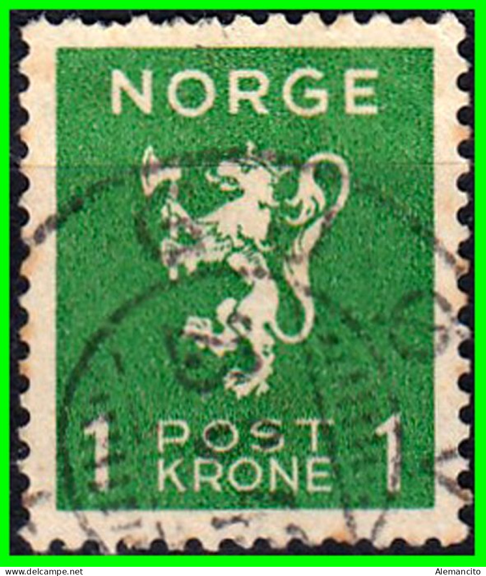 NORUEGA - NORWEY ( EUROPA ) SELLO AÑO 1935 - Used Stamps