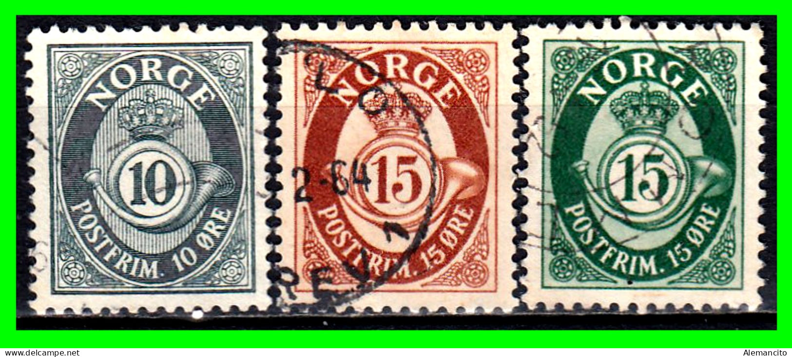 NORUEGA - NORWEY ( EUROPA ) SELLOS DE DIFERENTES AÑOS Y VALORES - Used Stamps