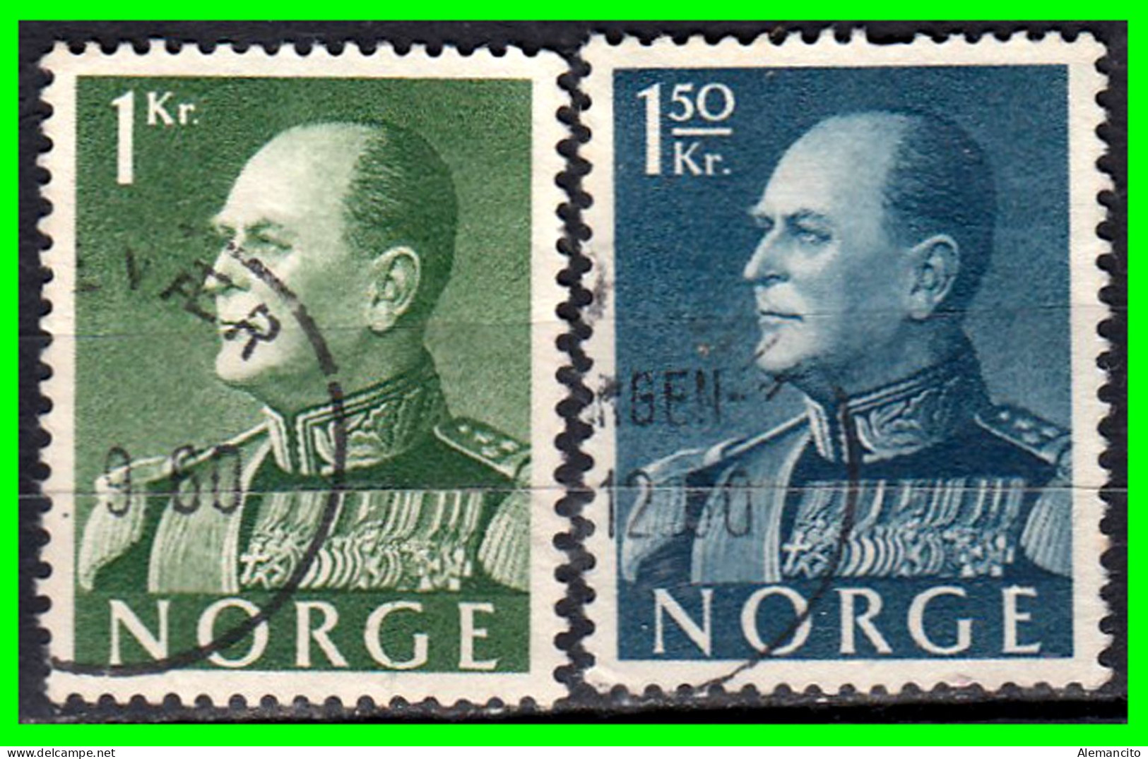 NORUEGA - NORWEY ( EUROPA ) SELLOS DE DIFERENTES AÑOS Y VALORES - Used Stamps