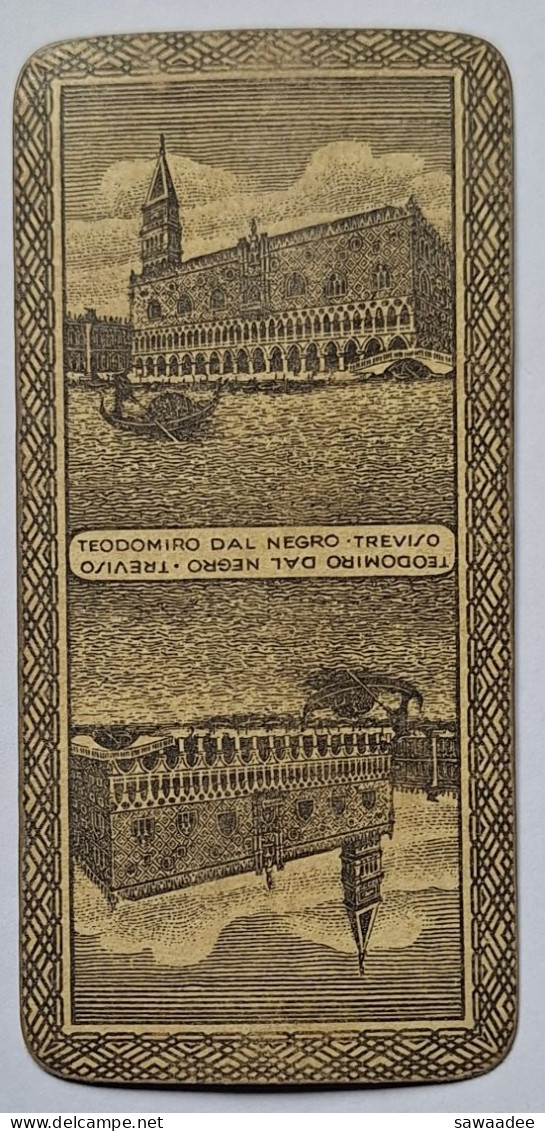 JEU DE CARTE ANCIEN - ITALIE - TEODOMIRO DAL NEGRO TREVISO - NON VAL SAPER ACHIHA FORTUNA CONTRA - 40 CARTES - Sonstige & Ohne Zuordnung