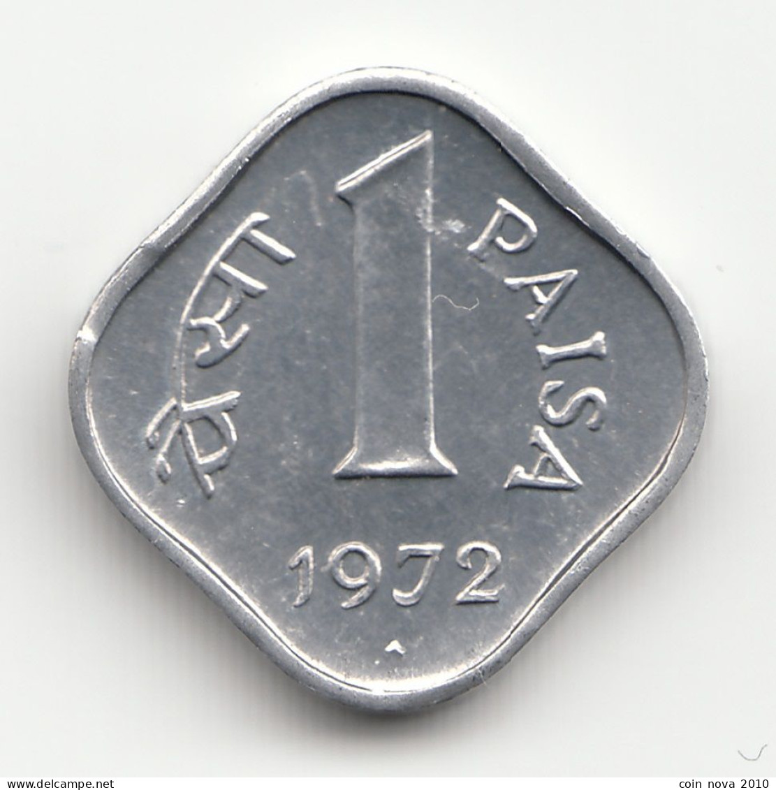 India Indien 1 Paisa 1972 Aluminium 0.75 G 14.5 Mm KM 10.1 - India