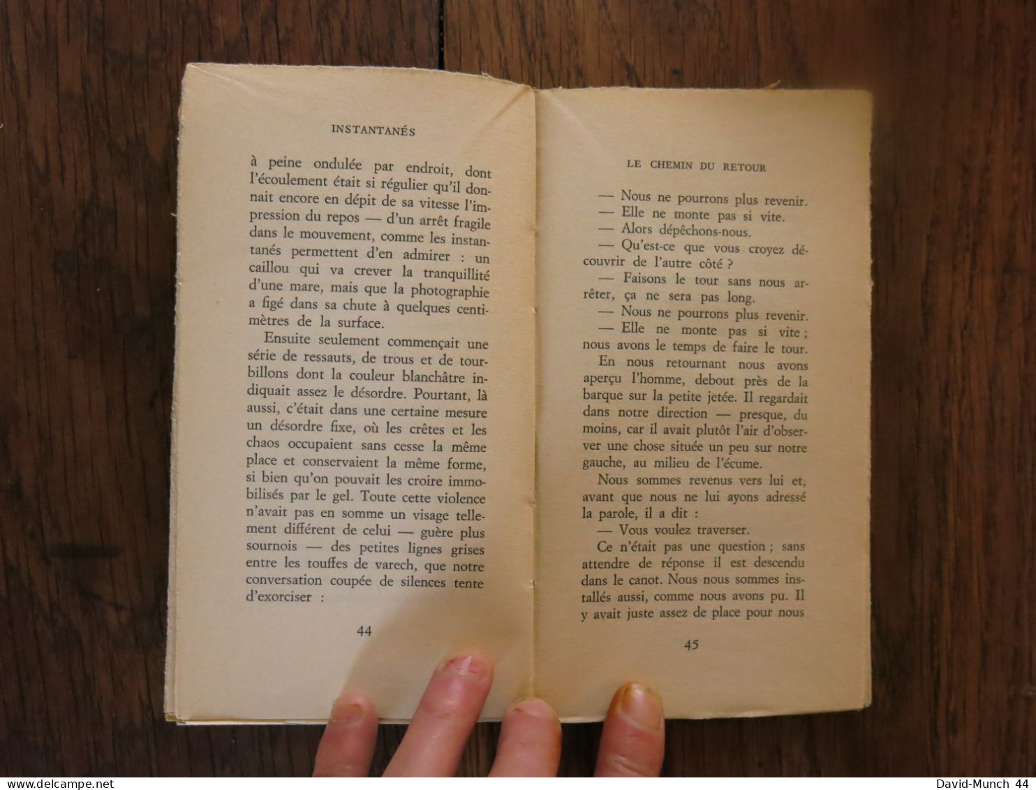 Instantanés de Alain Robbe-Grillet. Les éditions de Minuit. 1962