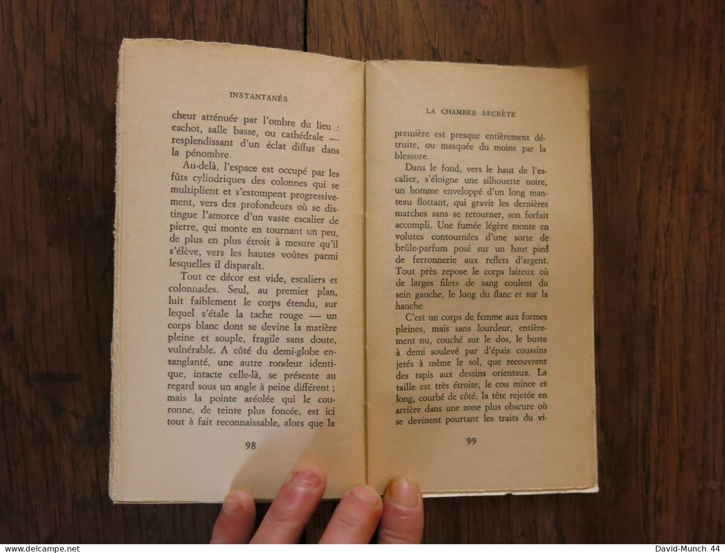 Instantanés de Alain Robbe-Grillet. Les éditions de Minuit. 1962