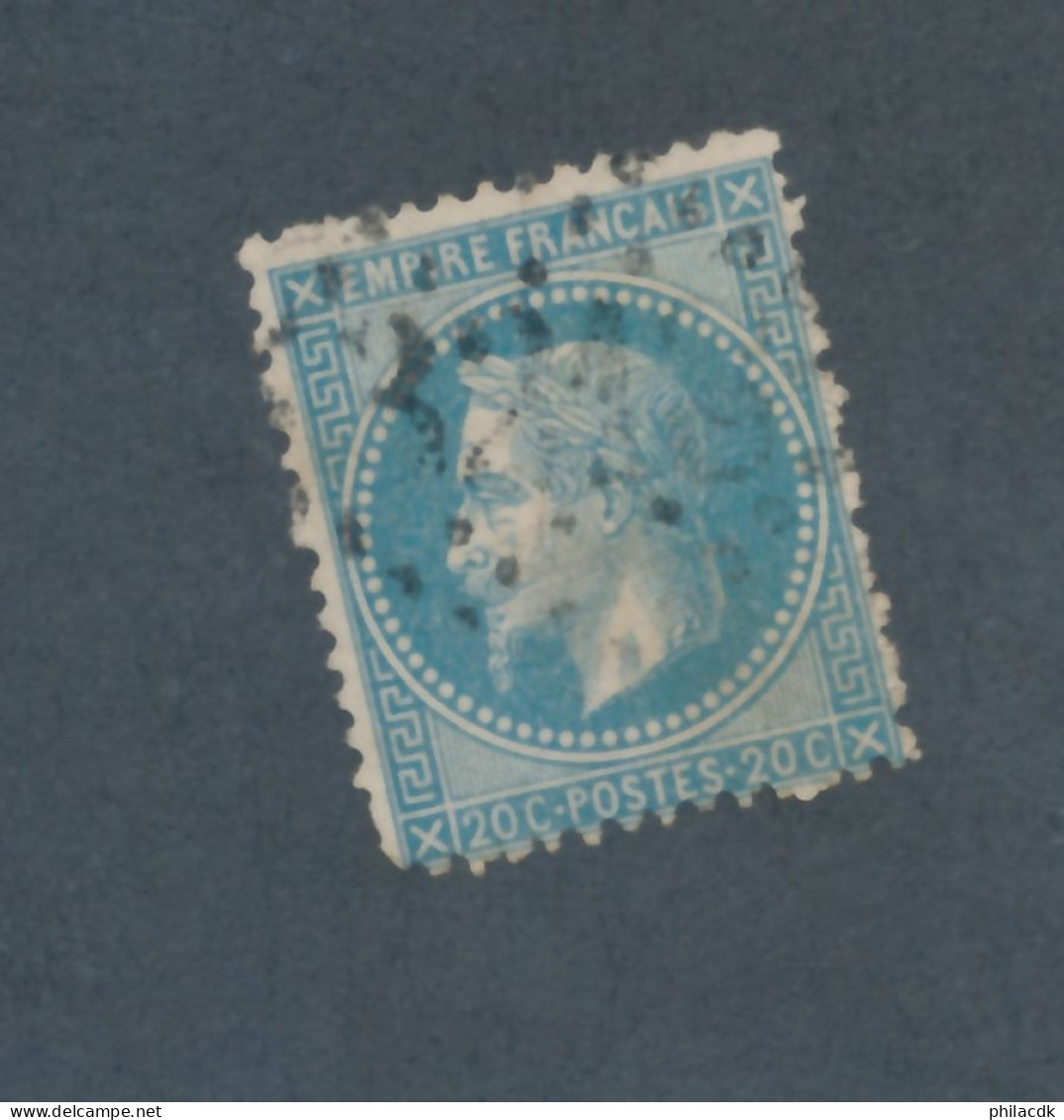 FRANCE - N° 29B OBLITERE AVEC GC 3218 ROUEN - 1868 - 1863-1870 Napoléon III. Laure