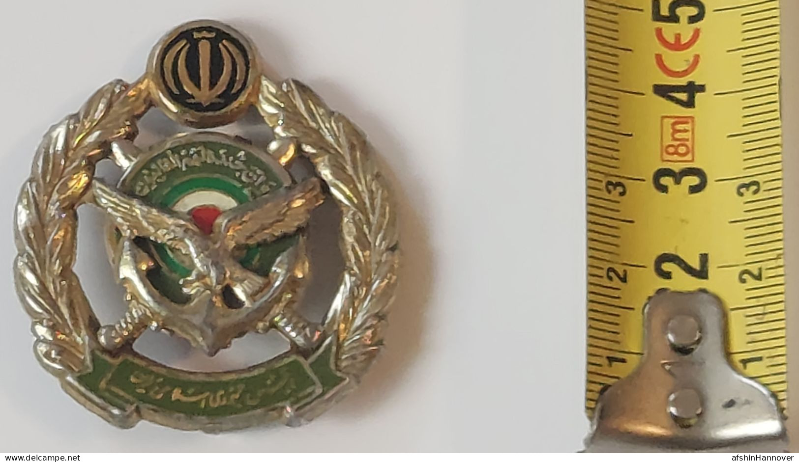 Persian, Iran , Iranian badge of the Iran Army  infantry force   نشان نیروی زمینی ارتش