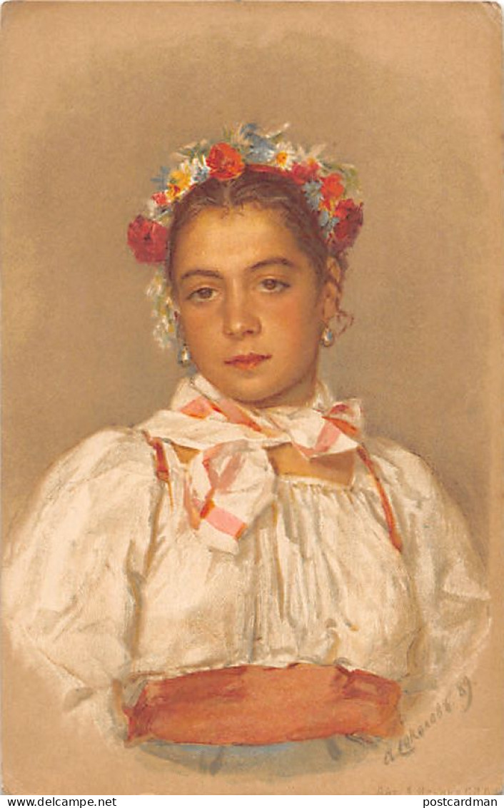 Russia - Young Girl - Publ. St. Eugenia Society - Red Cross  - Rusland