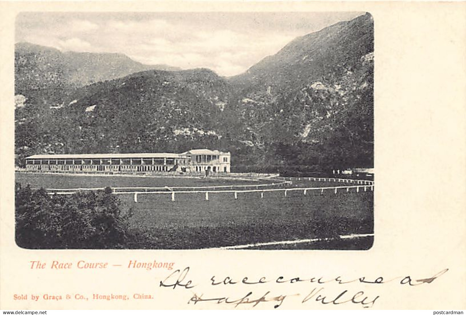 China - HONG KONG - The Race Course - Publ. Graça & Co.  - Chine (Hong Kong)