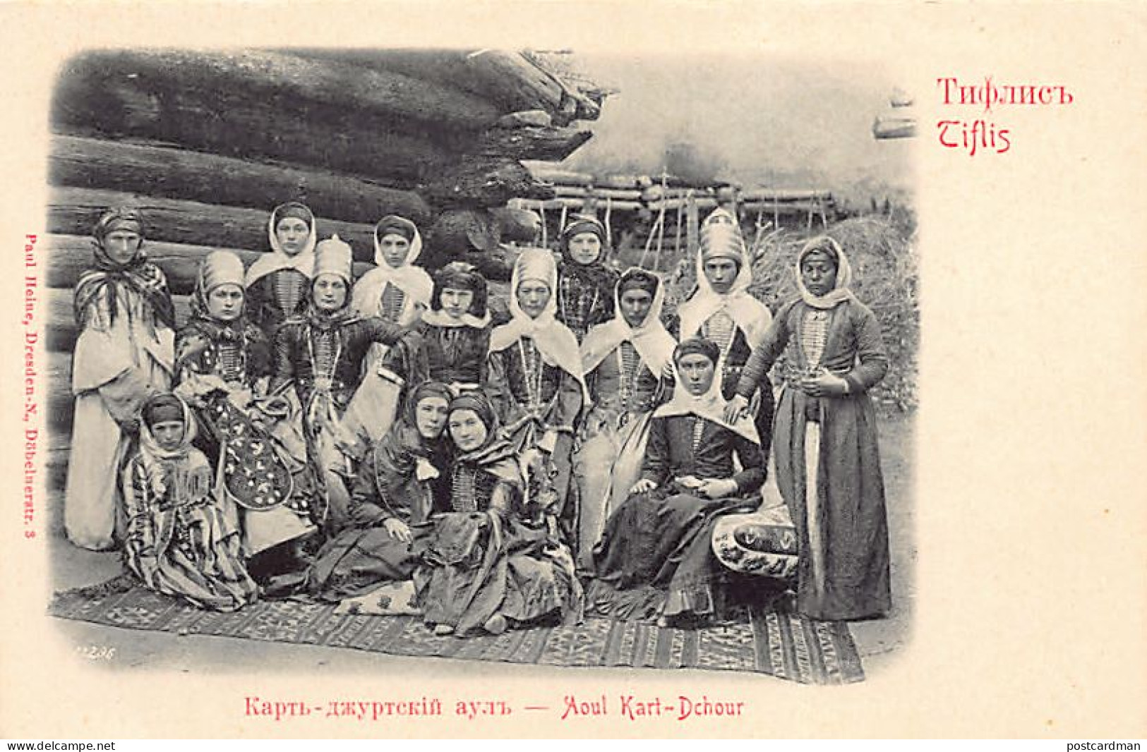Georgia - TBILISSI - Women From Kart-Dzhurt - Publ. Paul Heine  - Georgien