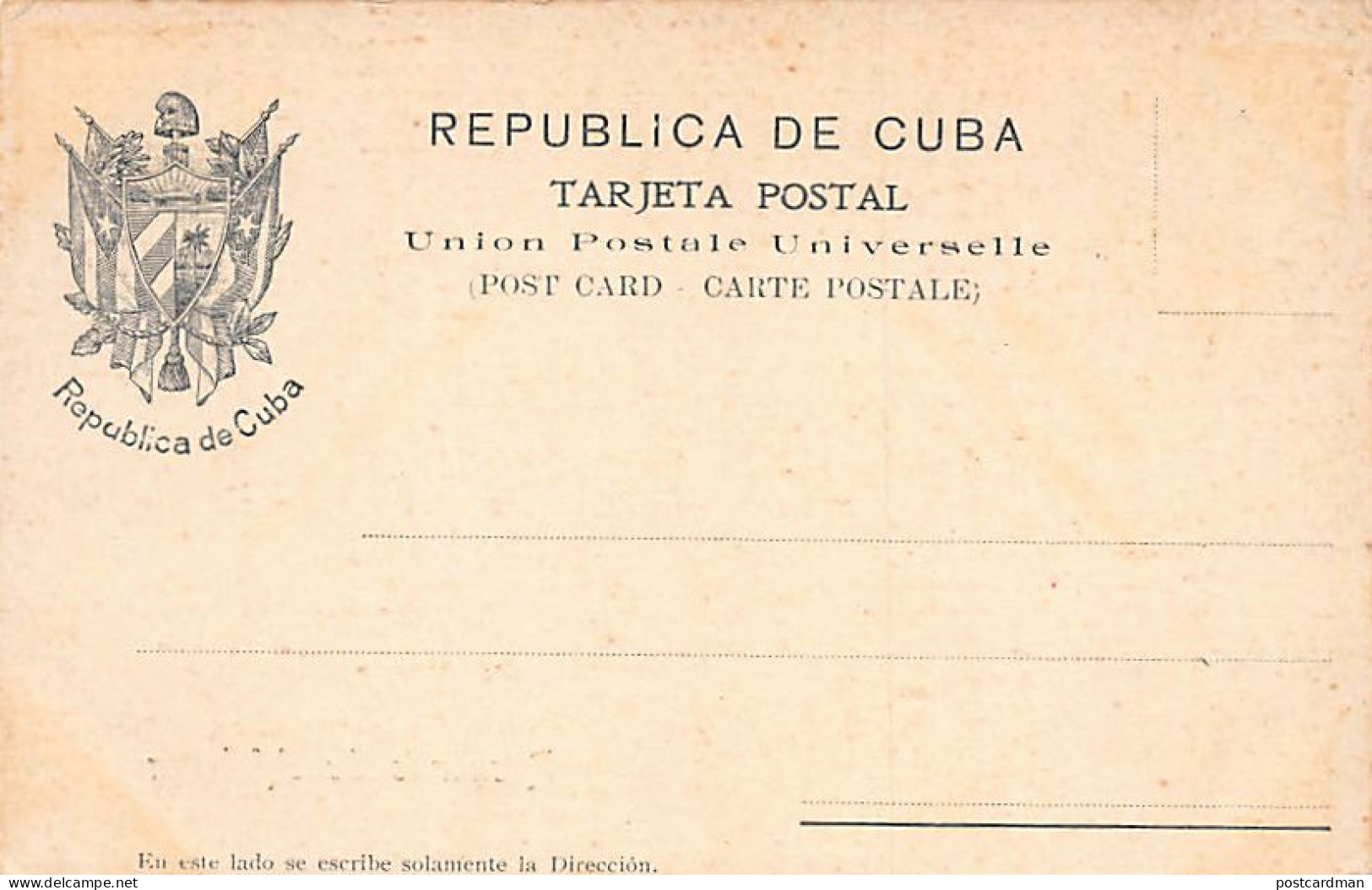 Cuba - LA HABANA - Carro Funebre - Ed. Desconocido  - Kuba