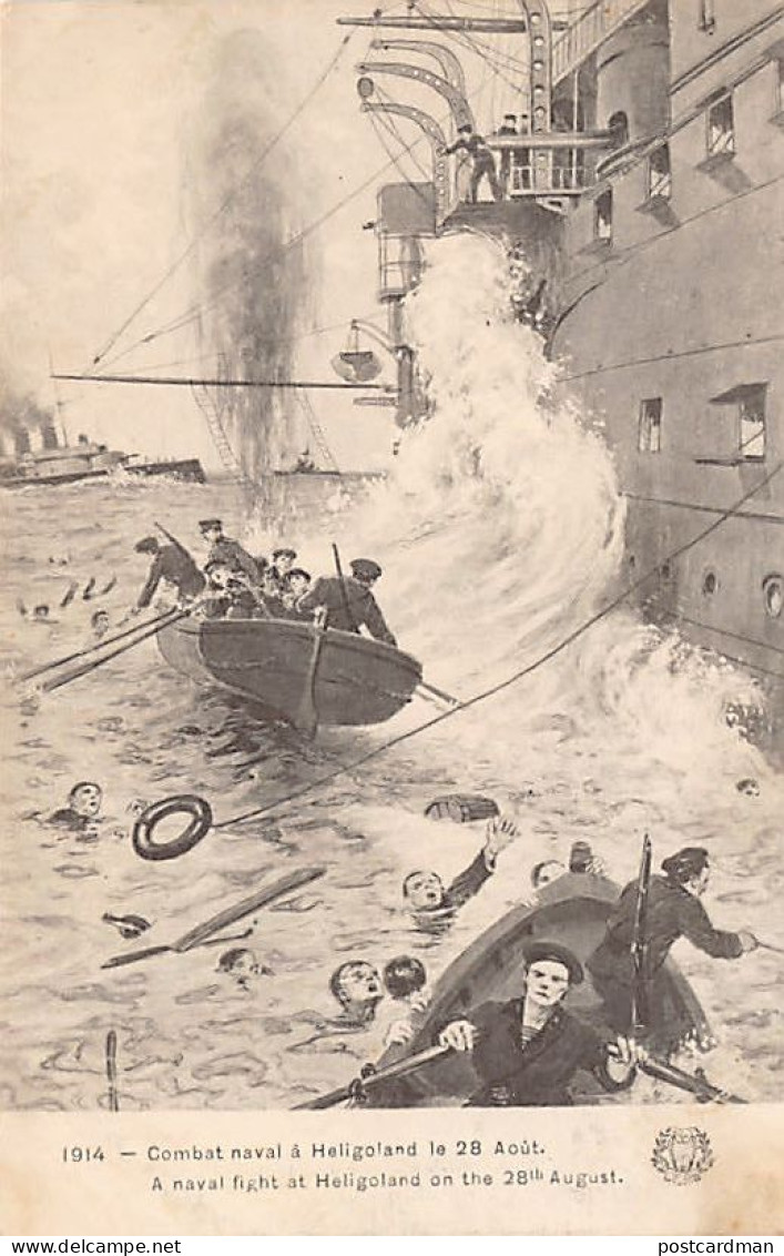HELGOLAND (SH) Seegefecht Am 28. August 1914 - Helgoland