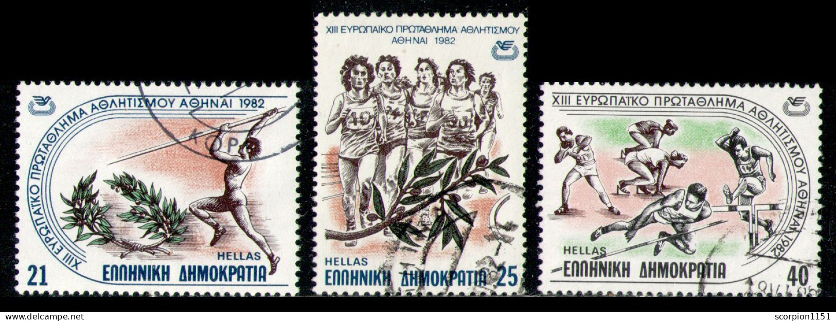 GREECE 1982 - Set Used - Usados