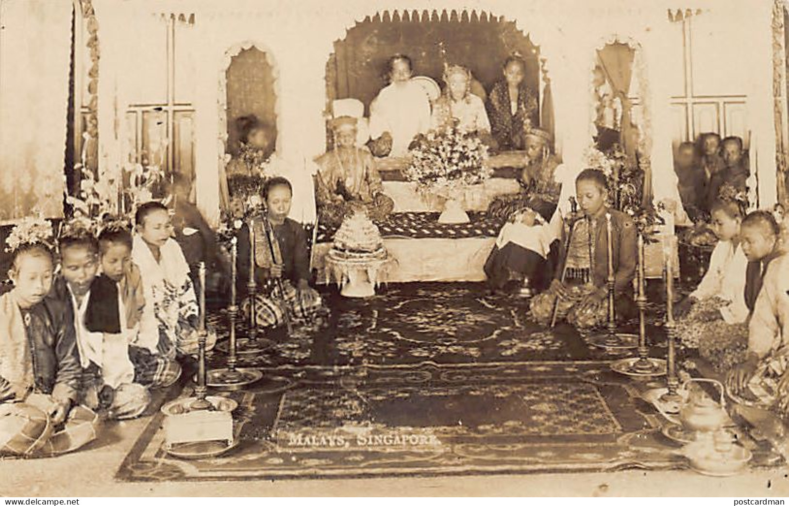 Singapore - Malay Wedding - REAL PHOTO - Publ. Unknown  - Singapour