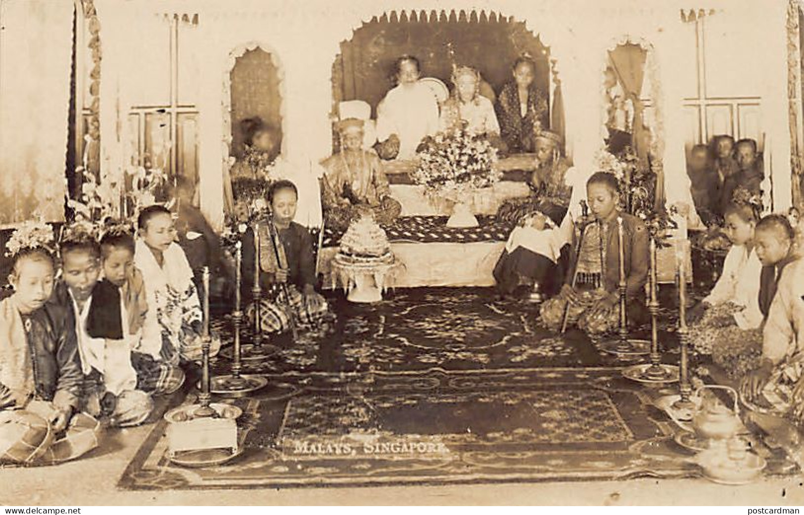 Singapore - Malay Wedding - REAL PHOTO - Publ. Unknown  - Singapur