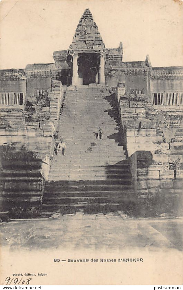 Cambodge - Souvenir Des Ruines D'Angkor - Ed. Planté 85 - Cambodge