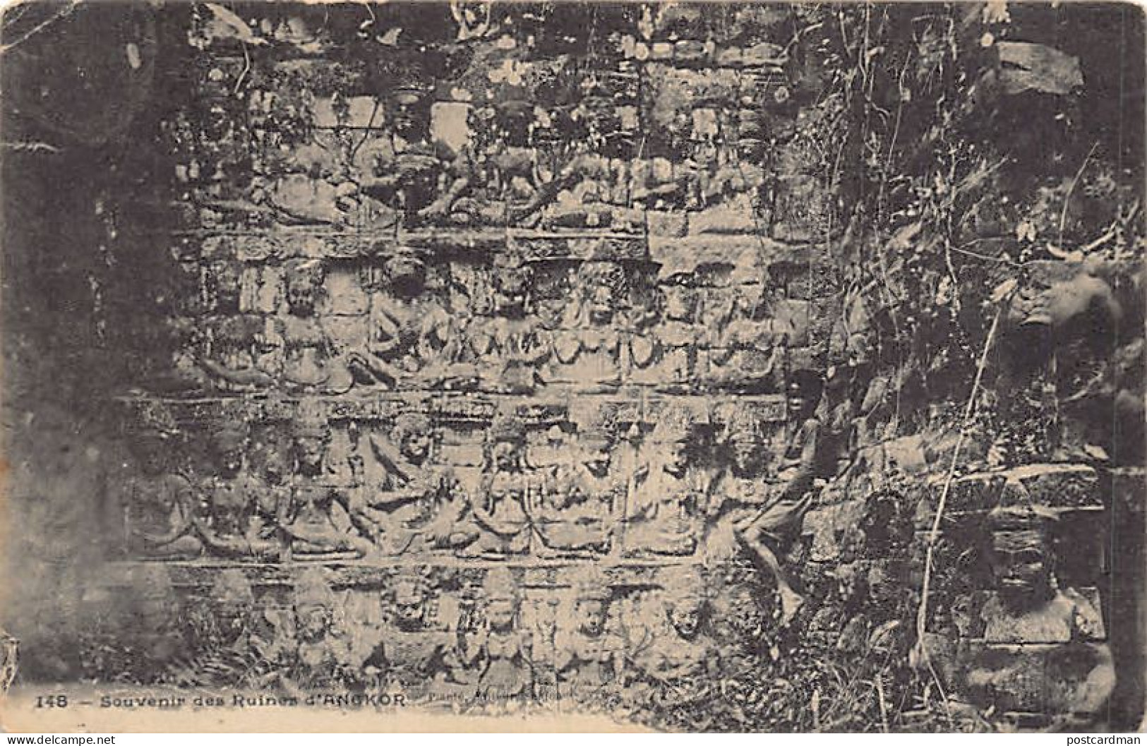 Cambodge - Souvenir Des Ruines D'Angkor - Ed. Planté 148 - Cambodge