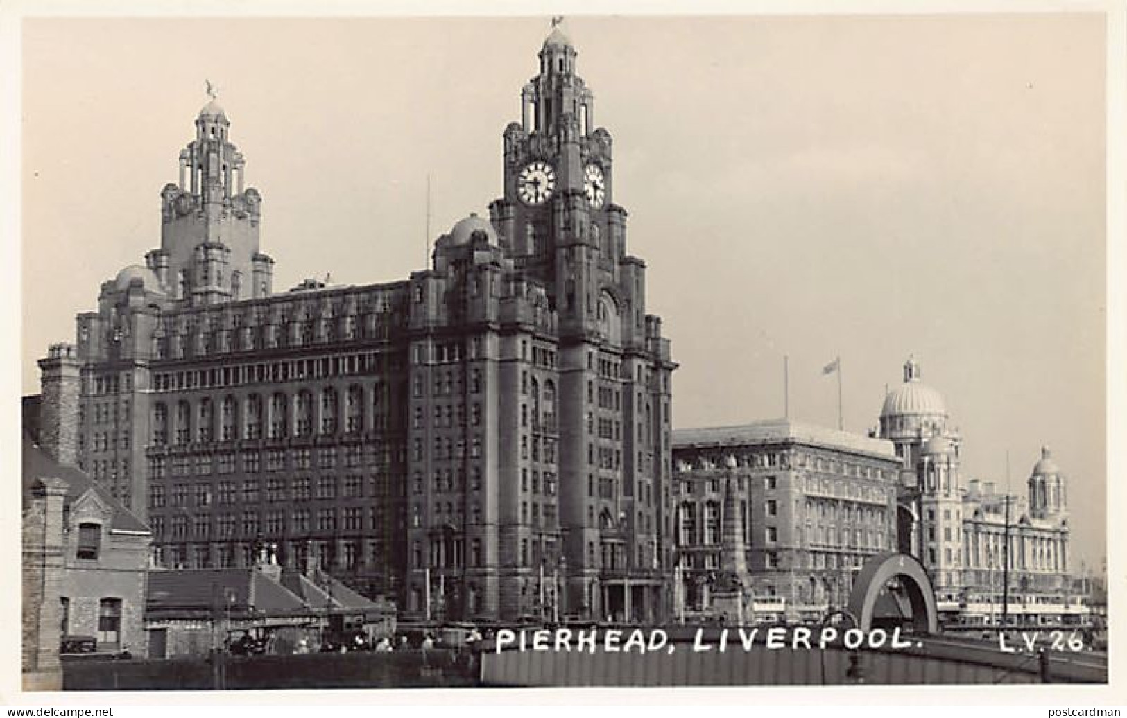 England - LIVERPOOL (Lancs) Pierhead - REAL PHOTO - Liverpool