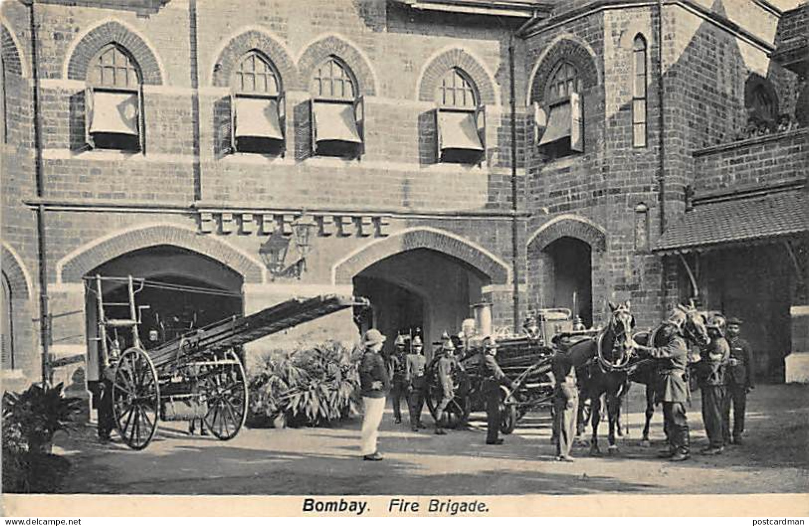 MUMBAI - Bombay Fire Brigade - Publ. The Phototype Co. - Inde