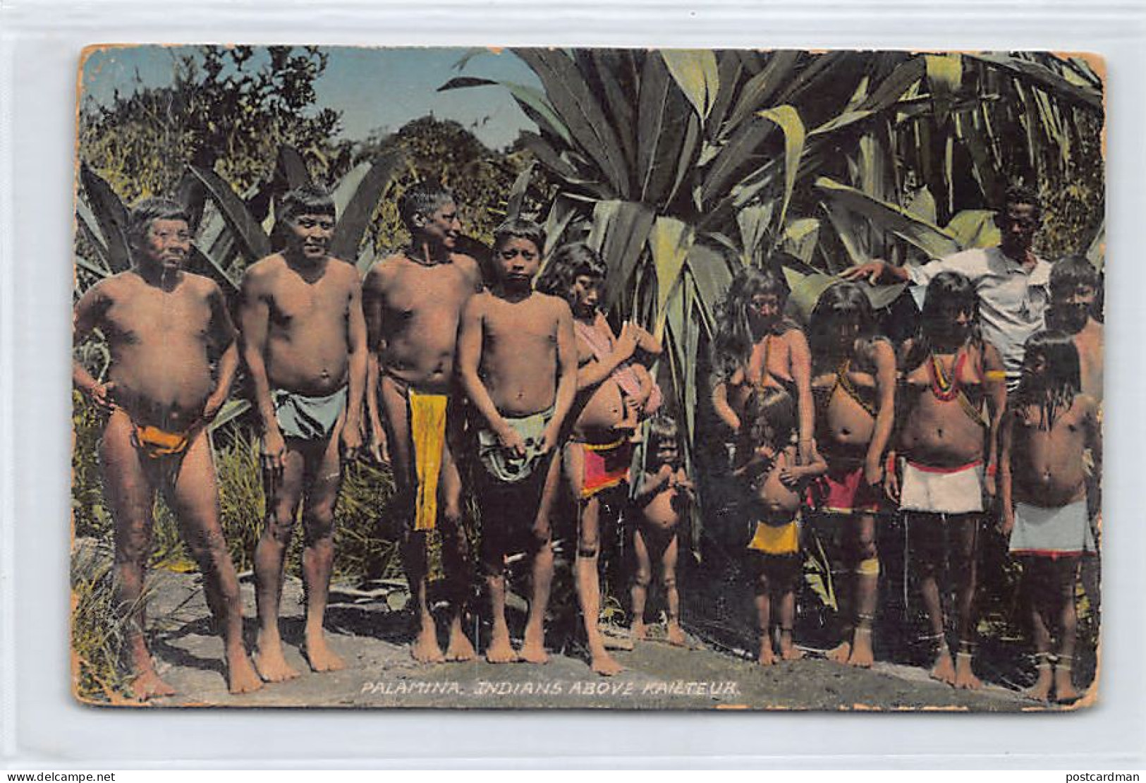 British Guiana - Guyana - Palamina Indians Above Kaieteur - Publ. The Argosy  - Guyana (antigua Guayana Británica)