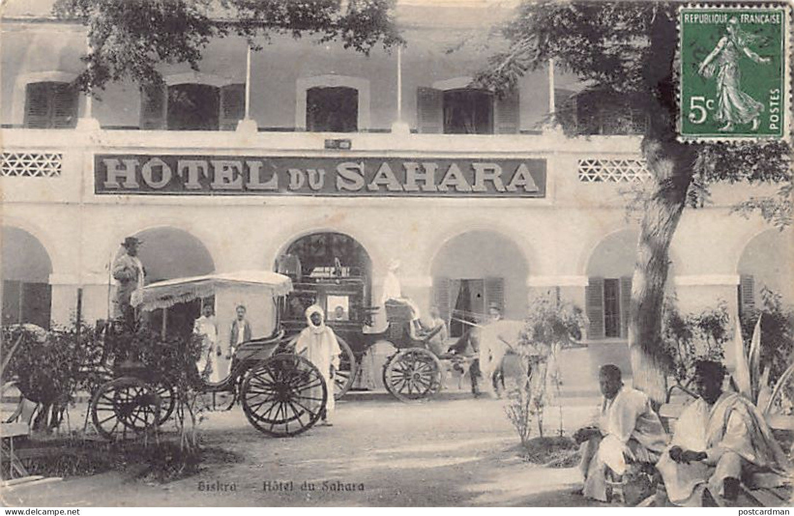 Algérie - BISKRA - Hôtel Du Sahara - Ed. Maure 162 - Biskra