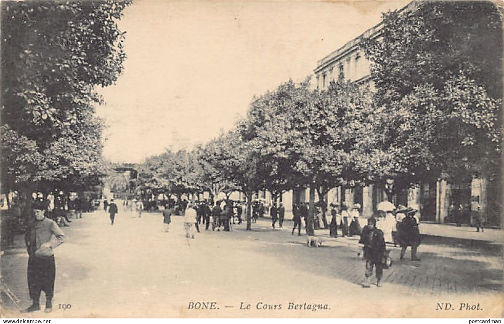 ANNABA Bône - Le Cours Bertagna - Annaba (Bône)
