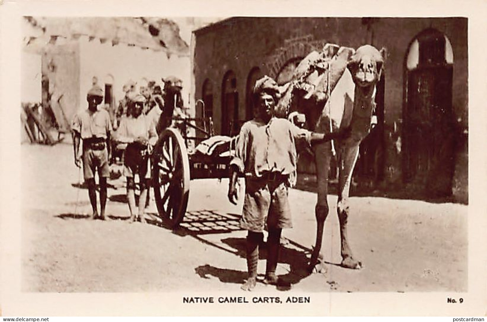 Yemen - ADEN - Native Camel Carts - Publ. M. S. Lehem & Co. 9 - Yemen