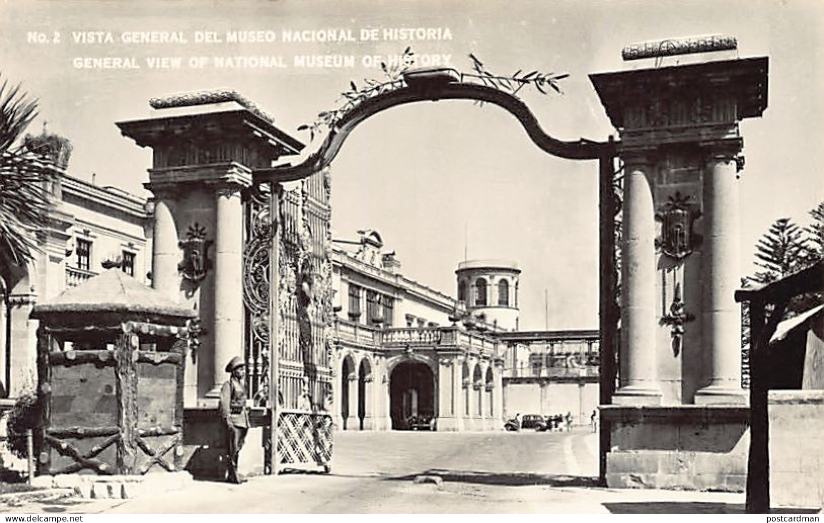CIUDAD DE MÉXICO - Museo Nacional De Historia - FOTO POSTAL - Ed. Desconocido 2 - Mexique