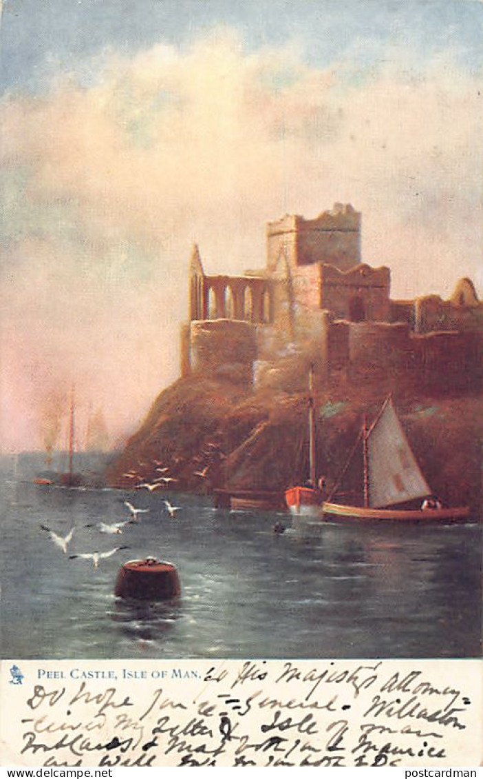 ISLE OF MAN Peel Castle - Isle Of Man