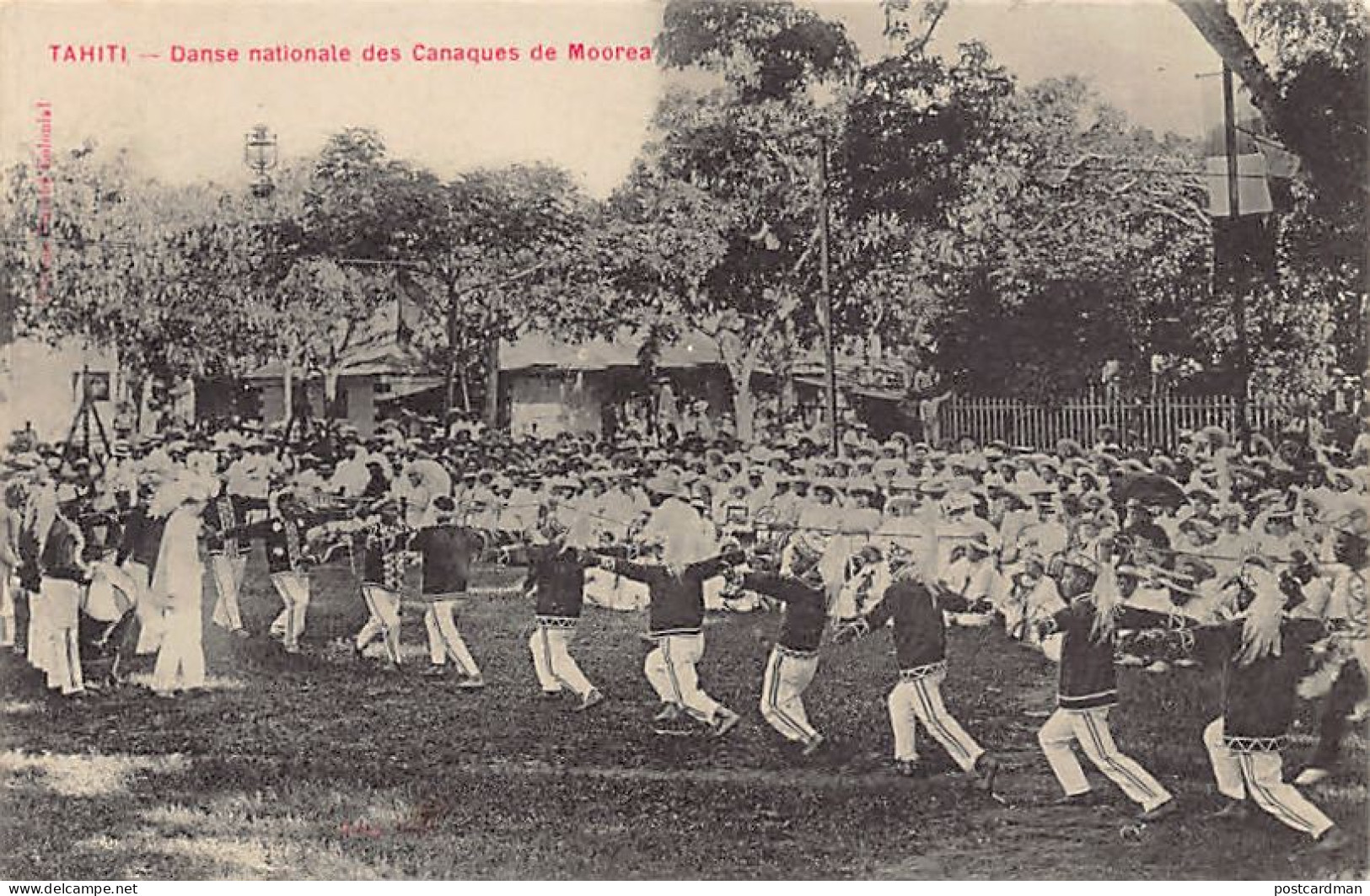 Tahiti - Danse Nationale Des Canaques De Moorea - Ed. Marché Colonial. - Polynésie Française