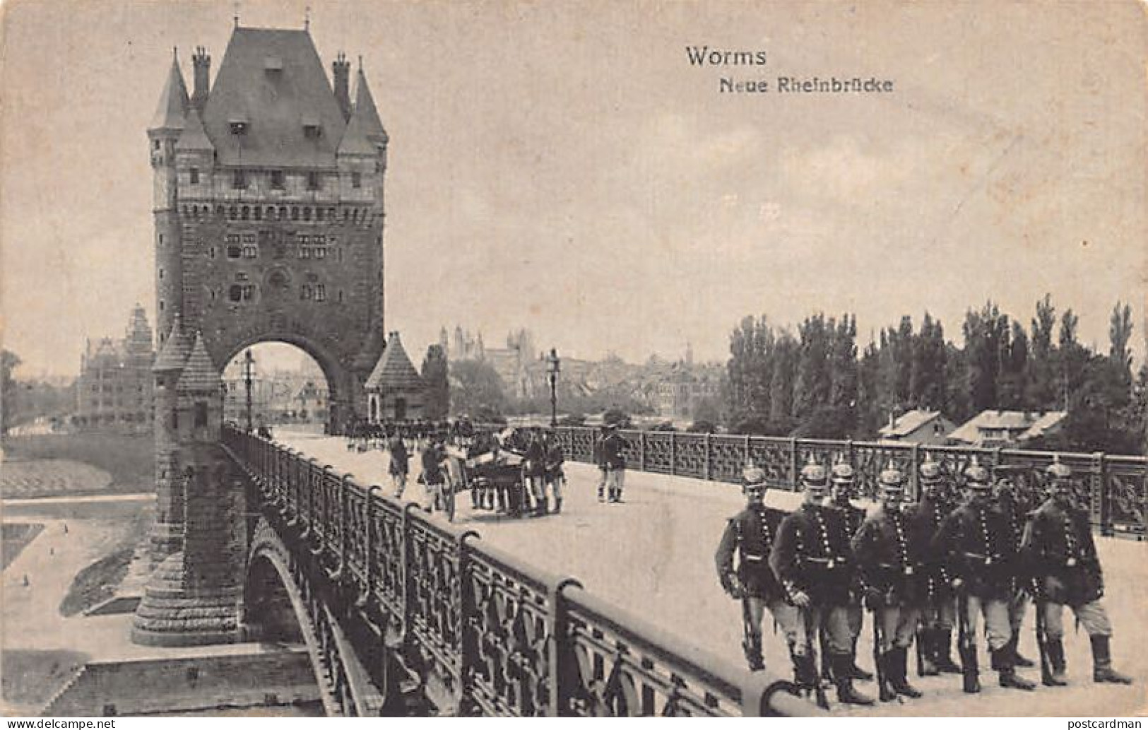 Worms (RP) Neue Rheinbrücke - Worms
