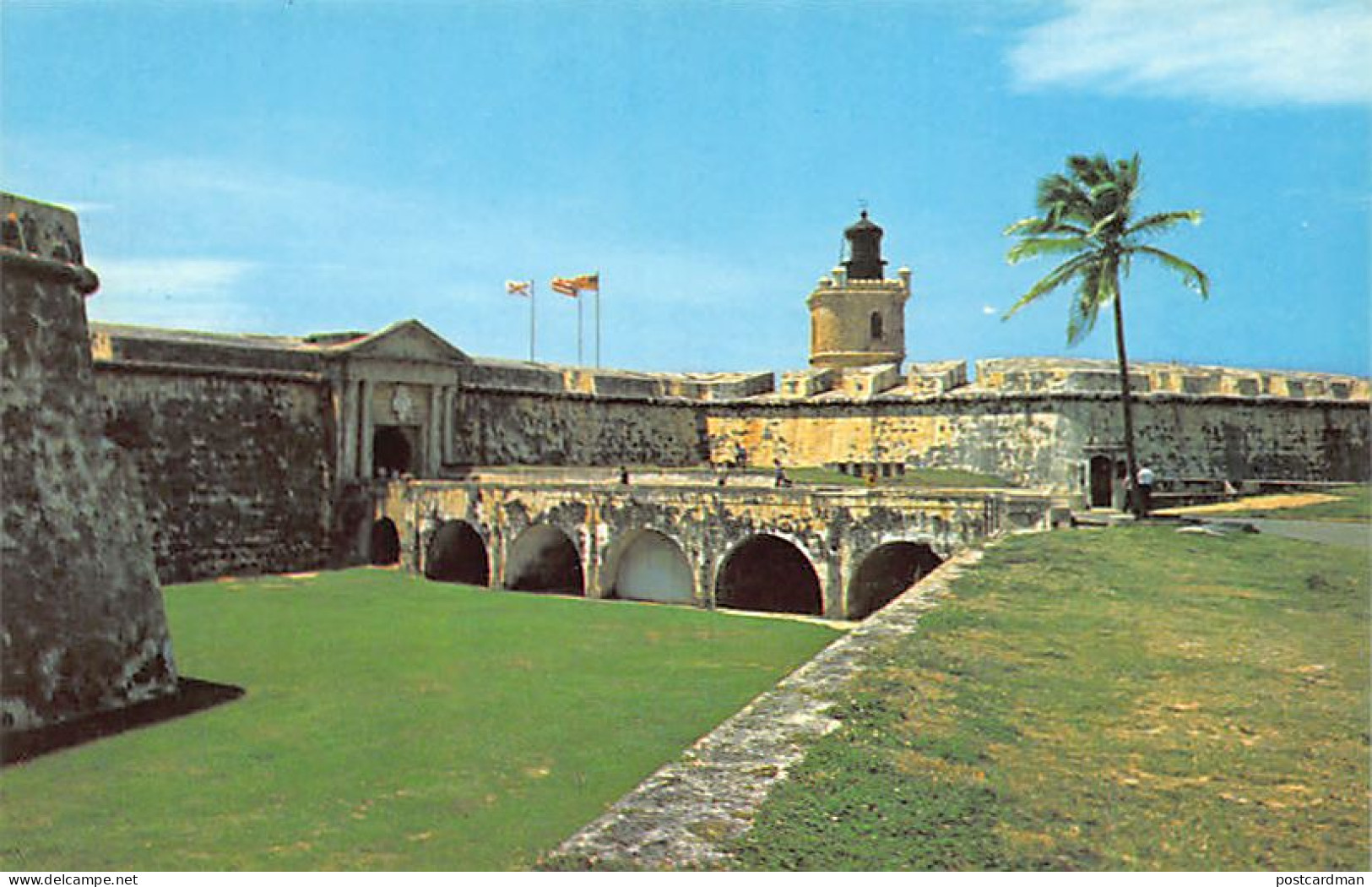 Puerto Rico - SAN JUAN - The Old Fortress Of San Felipe Del Morro - Publ. Rahola Photo Supply 54 - Puerto Rico