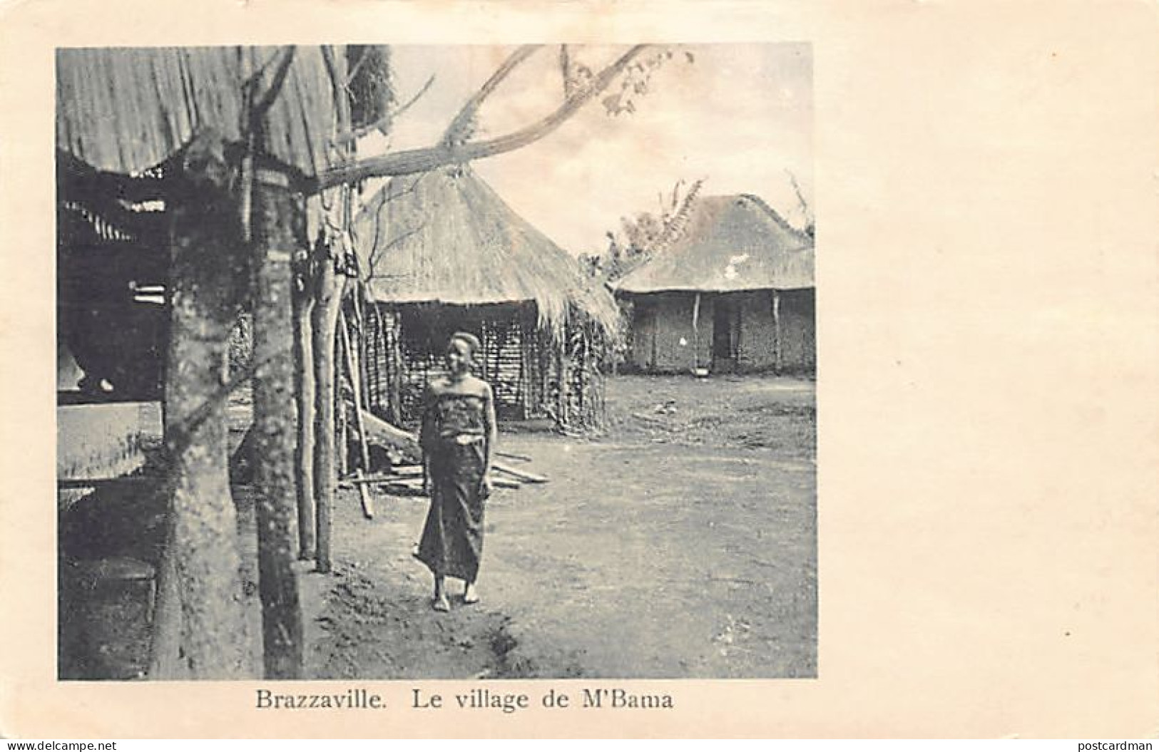 Congo - BRAZZAVILLE - Le Village De M'Bama - Femme Indigène - Ed. Mena Vieira & Coelho  - Brazzaville