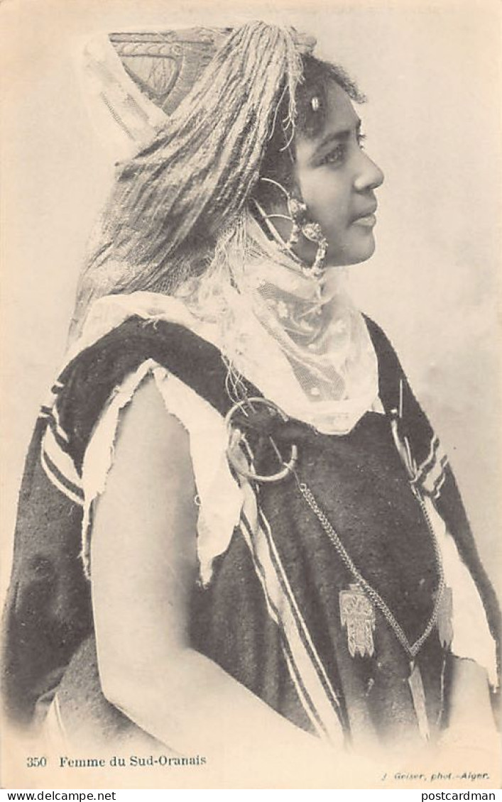 Algérie - Femme Du Sud-Oranais - Ed. J. Geiser 350 - Women