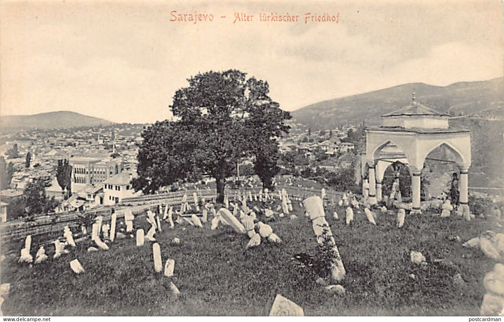 Bosnia - SARAJEVO - The Old Turkish Cemetery - Publ. Stengel & Co. 5116 - Bosnie-Herzegovine