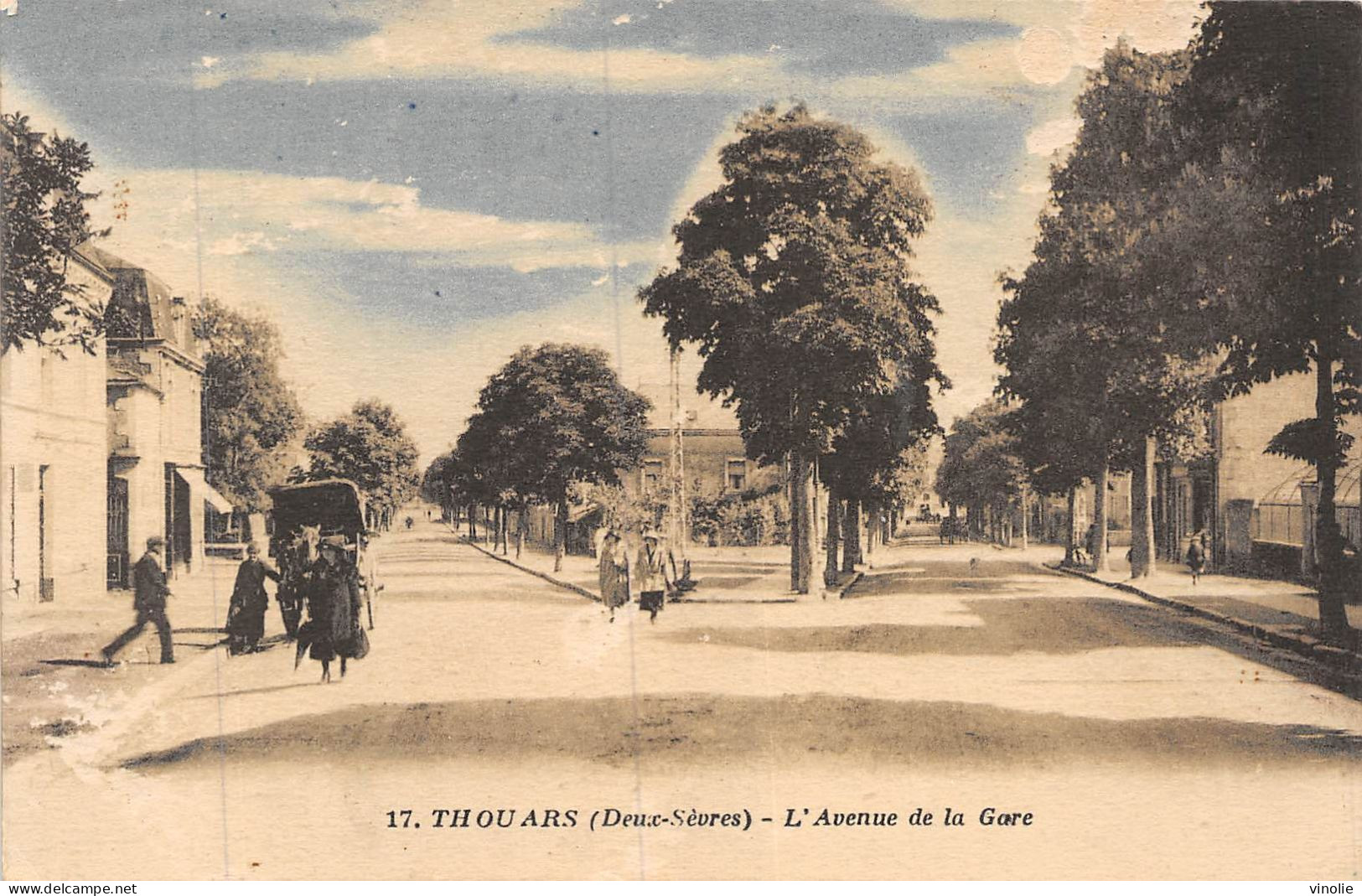 P-24-MOR-438 : THOUARS. AVENUE DE LA GARE - Thouars