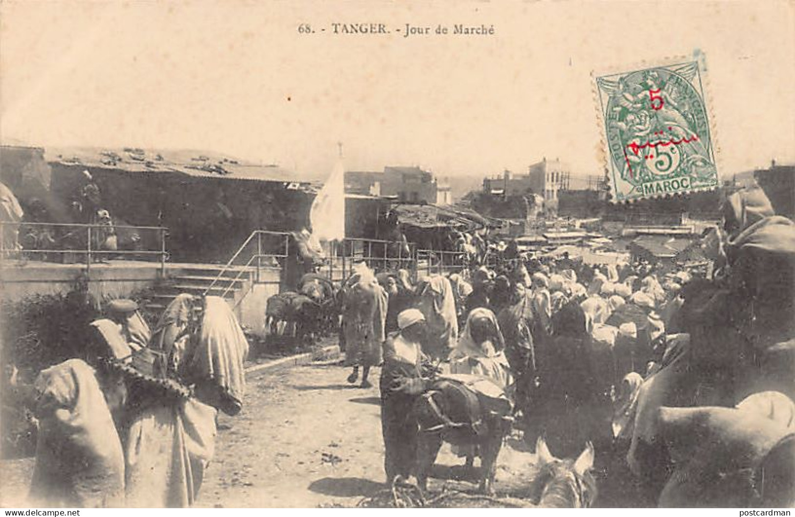 Maroc - TANGER - Jour De Marché - Ed. Au Bon Mathurin 68 - Tanger