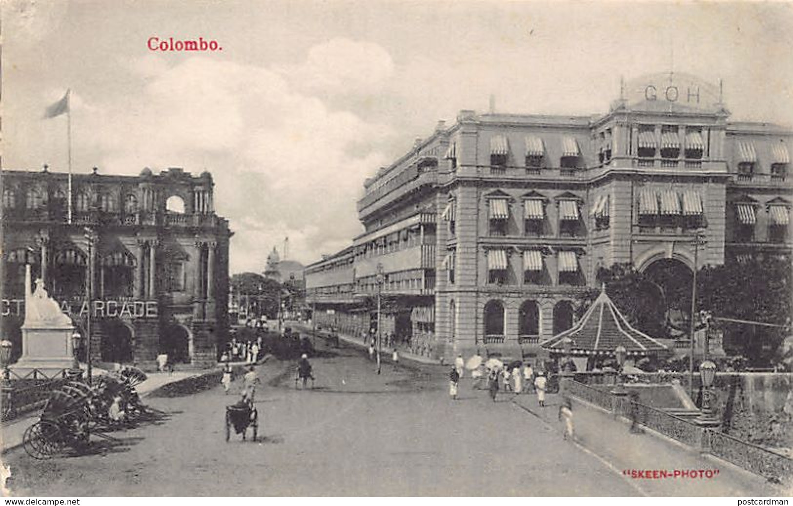 Sri Lanka - COLOMBO - Grand Oriental Hotel - Publ. Skeen-Photo  - Sri Lanka (Ceylon)