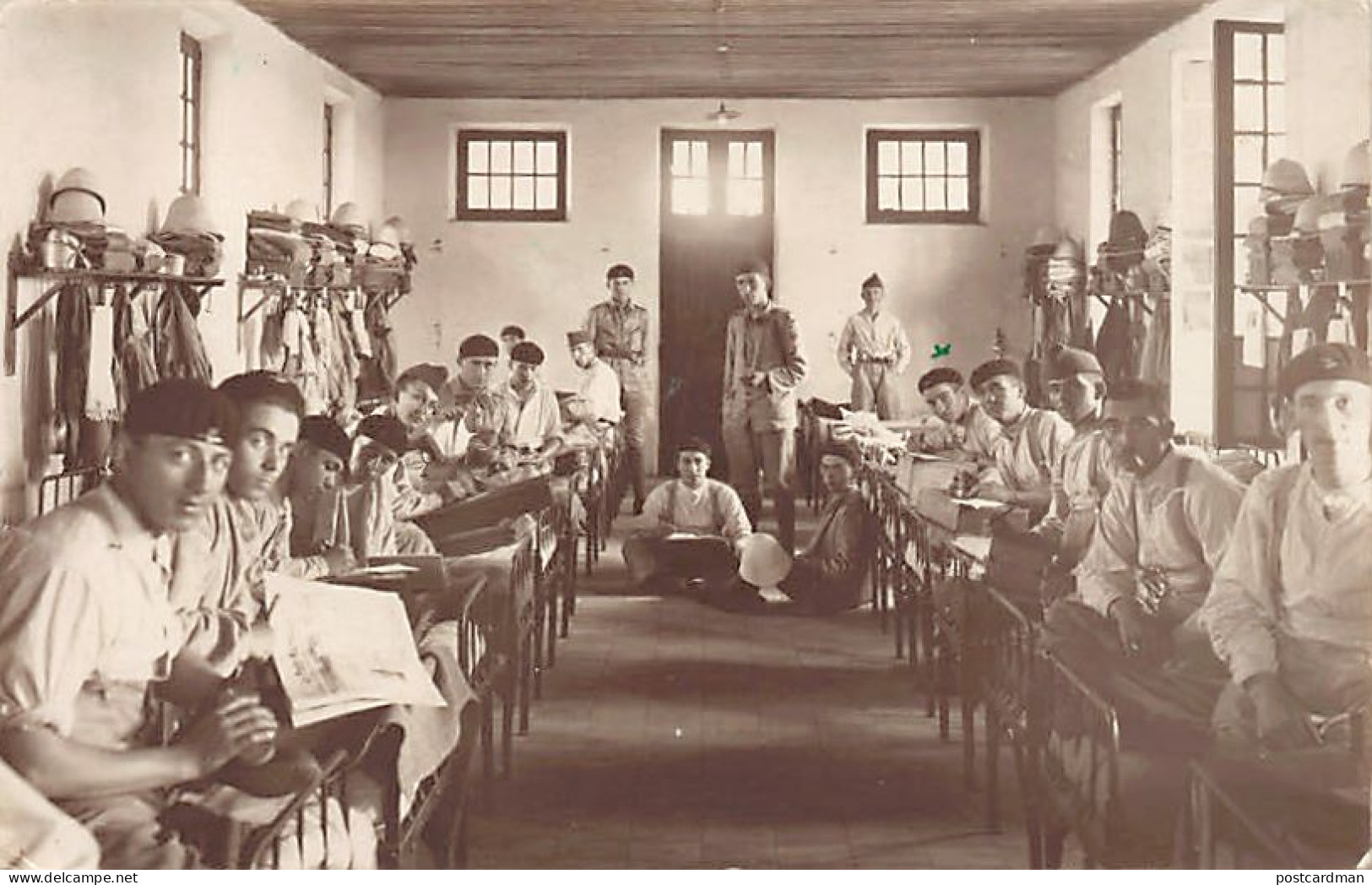 CASABLANCA - Camp Cazès - CARTE PHOTO 18 Juillet 1927 - Casablanca