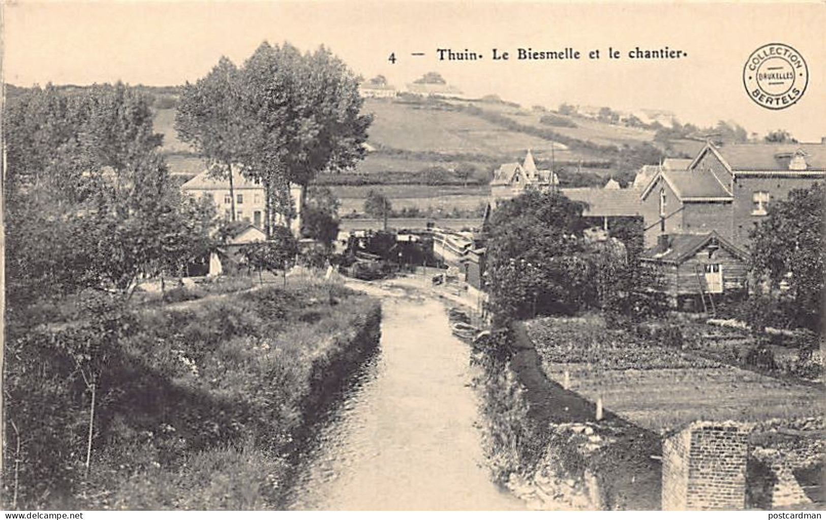 THUIN (Hainaut) La Biesmelle Et Le Chantier - Thuin