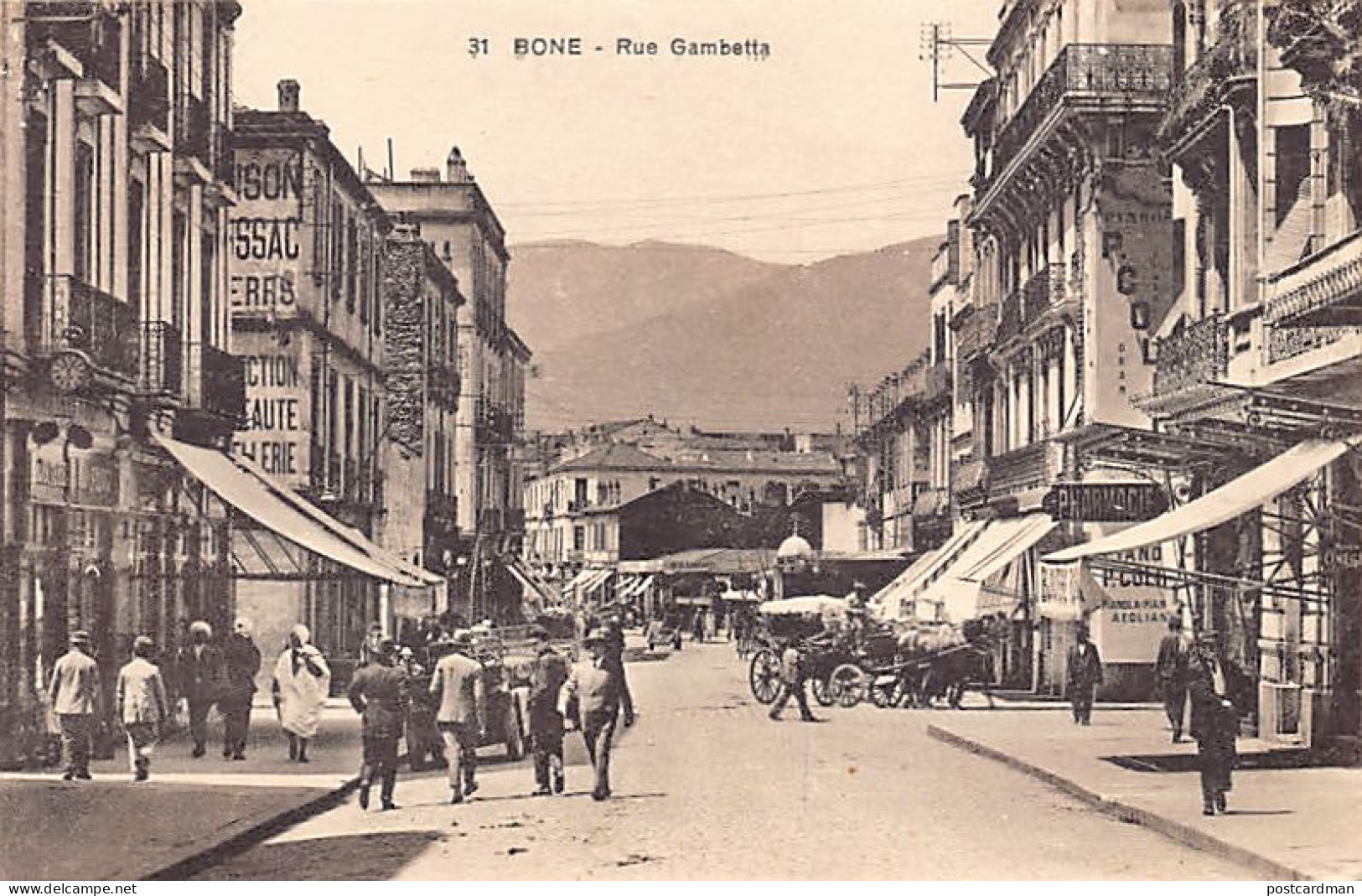 BÔNE Annaba - Rue Gambetta - Annaba (Bône)