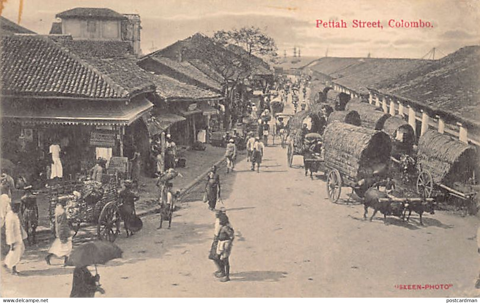 Sri Lanka - COLOMBO - Pettah Street - Publ. Skeen-Photo  - Sri Lanka (Ceylon)