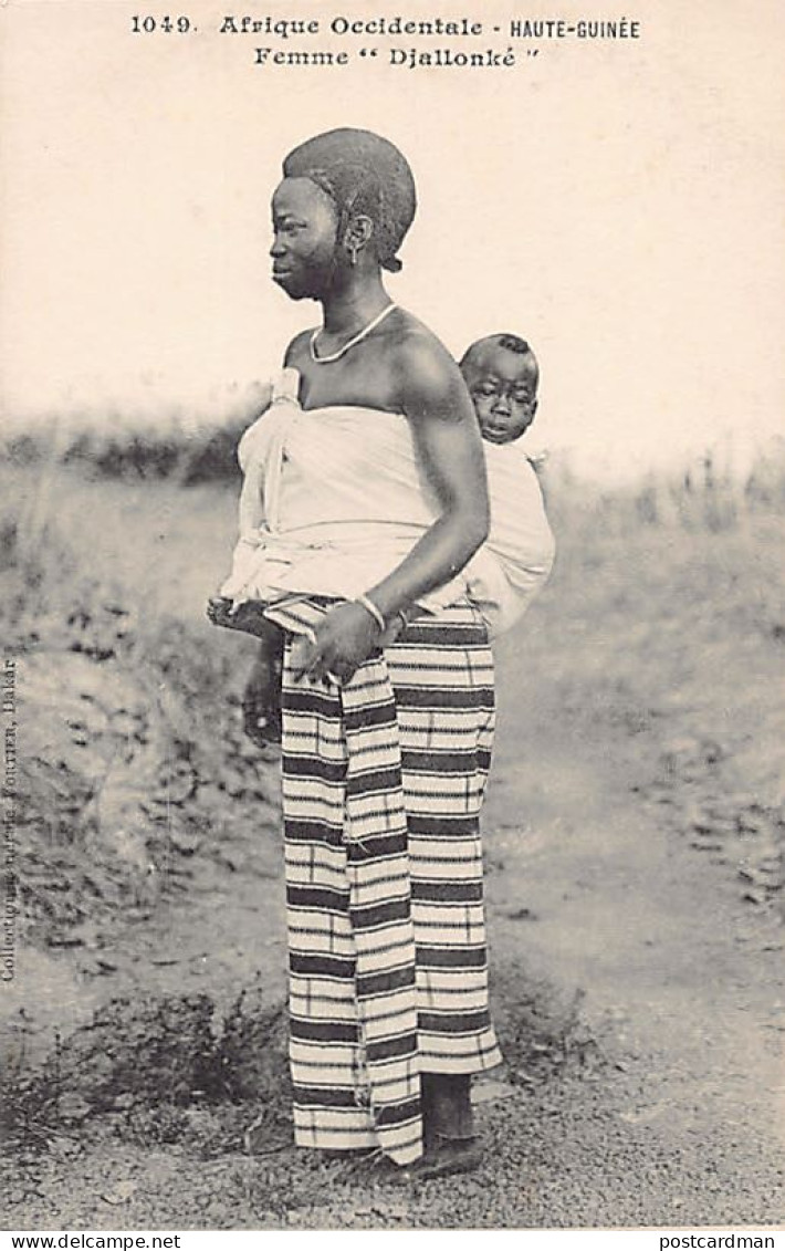 Guinée Conakry - Haute-Guinée - Femme Djallonké - Ed. Fortier 1049 - Guinée Française