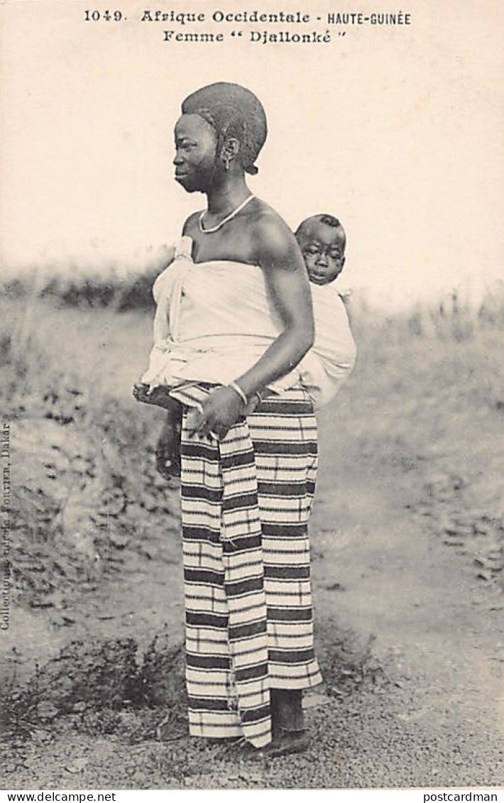 Guinée Conakry - Haute-Guinée - Femme Djallonké - Ed. Fortier 1049 - French Guinea