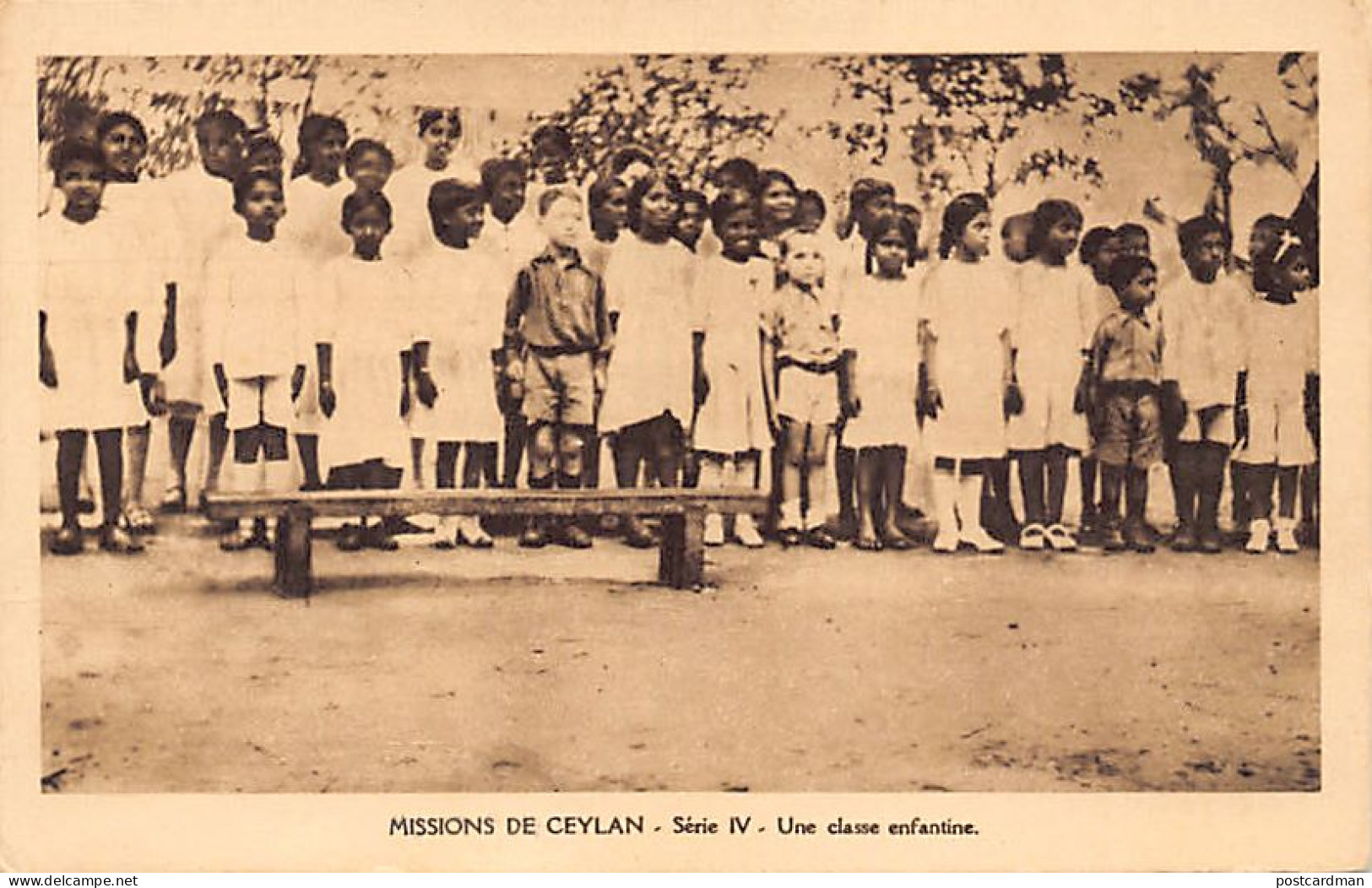 Sri Lanka - Missions Of Ceylon - A Children's Class - Publ. Oblats Missionaries Of Mary Immaculate Série IV - Sri Lanka (Ceylon)