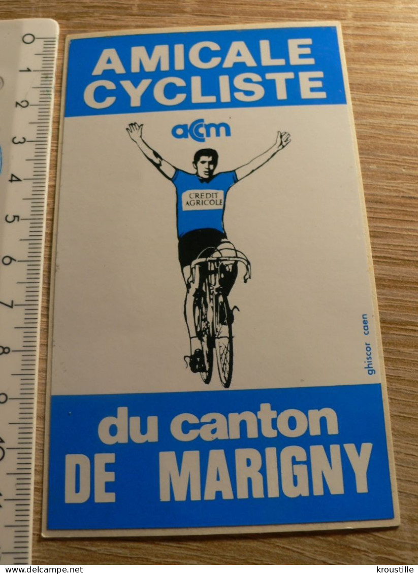 CYCLISME : AUTOCOLLANT AMICALE CYCLISTE MARIGNY - Stickers