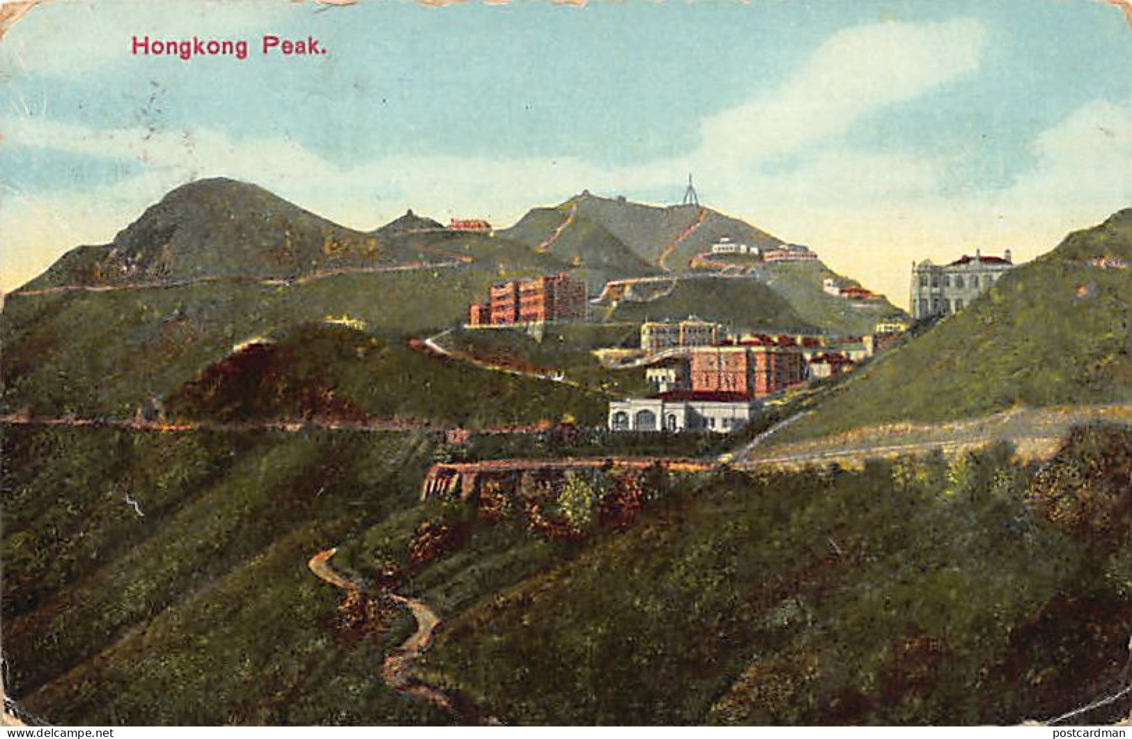 China - HONG-KONG - Peak - SEE SCANS FOR CONDITION - Publ. Turco-Egyptian Tobacco Store  - China (Hong Kong)